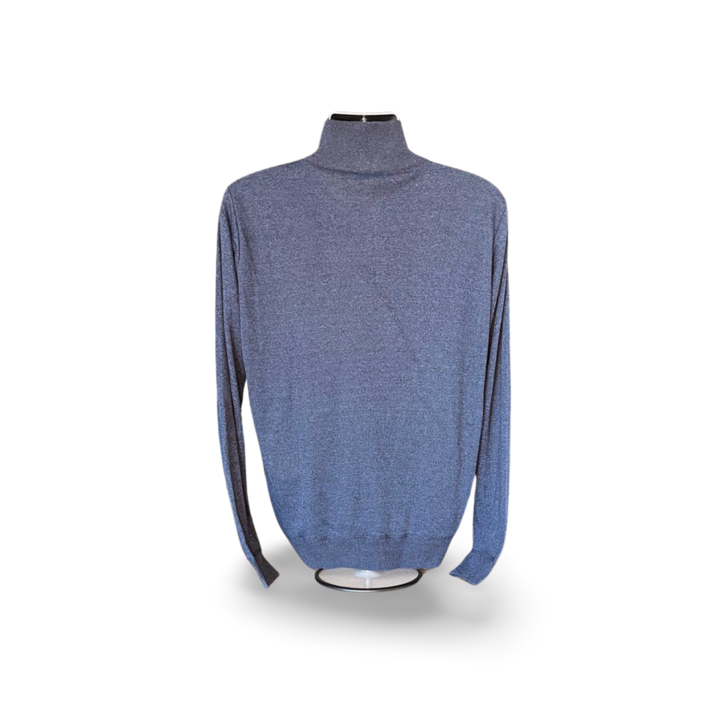 Solid Quarter Zip Pullover Sweater (M)