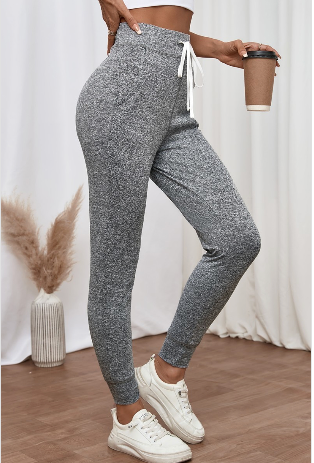 Draw String w/ Pockets Joggers (F)