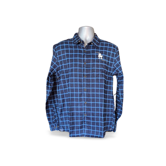 Button Down Collard Flannel (F)