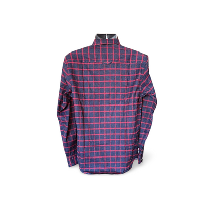 Button Down Collard Flannel (M)